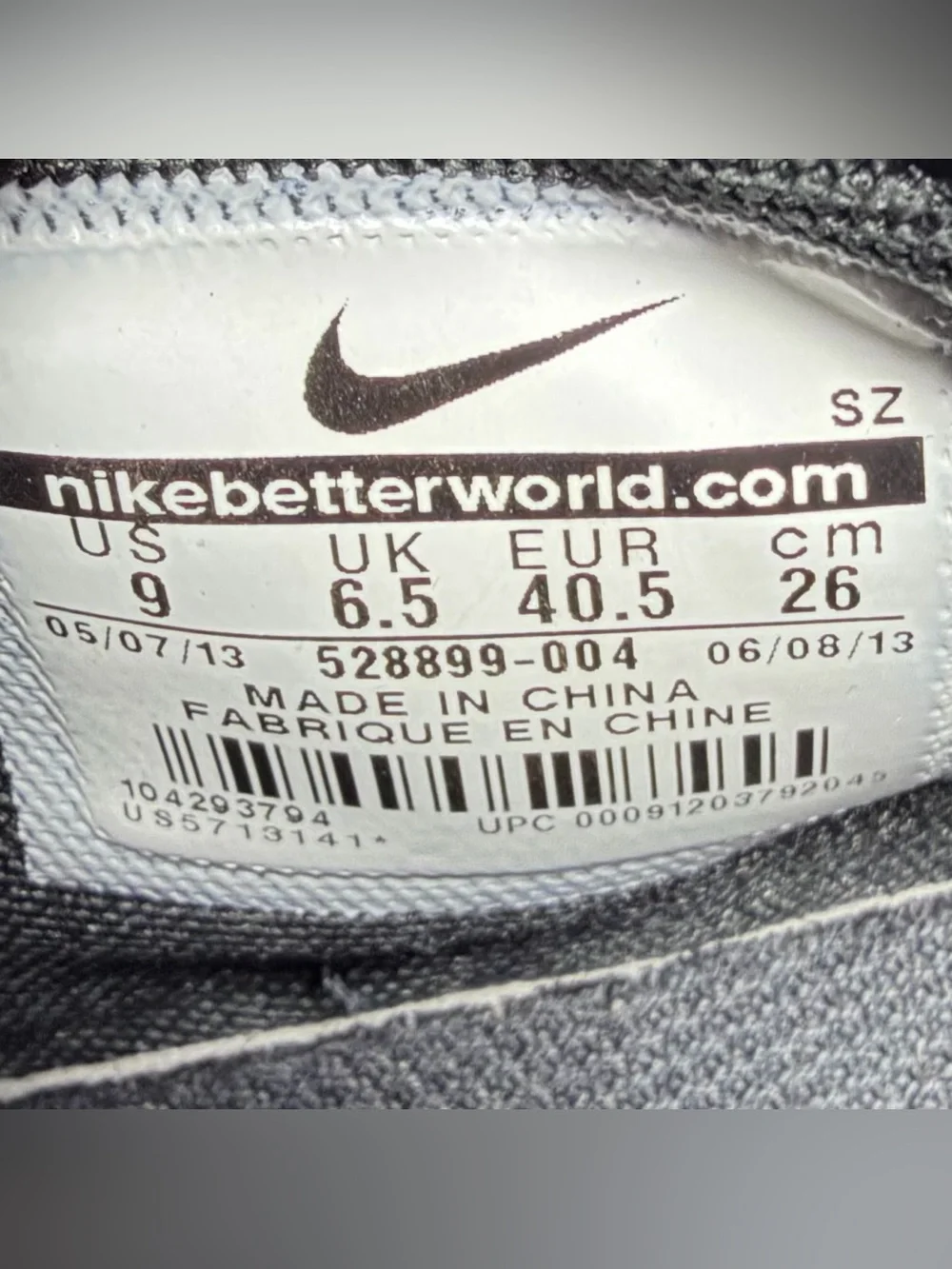 Nike Women’s Dunk Sky Hi Hidden Wedge Sneakers Sz 9 Black Suede Shoes 528899-004